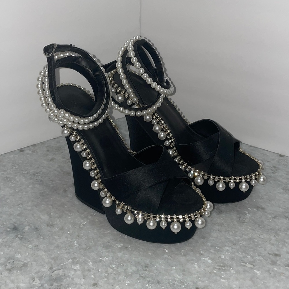 Dollskill Sugar Thrillz Diamond Romance Platform Heels